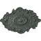 Ekena Millwork Strasbourg Ceiling Medallion, Hand-Painted Athenian Green Crackle, 30 1/2"W x 20"H x 1 1/2"P CM30SGAGC - alternate 1